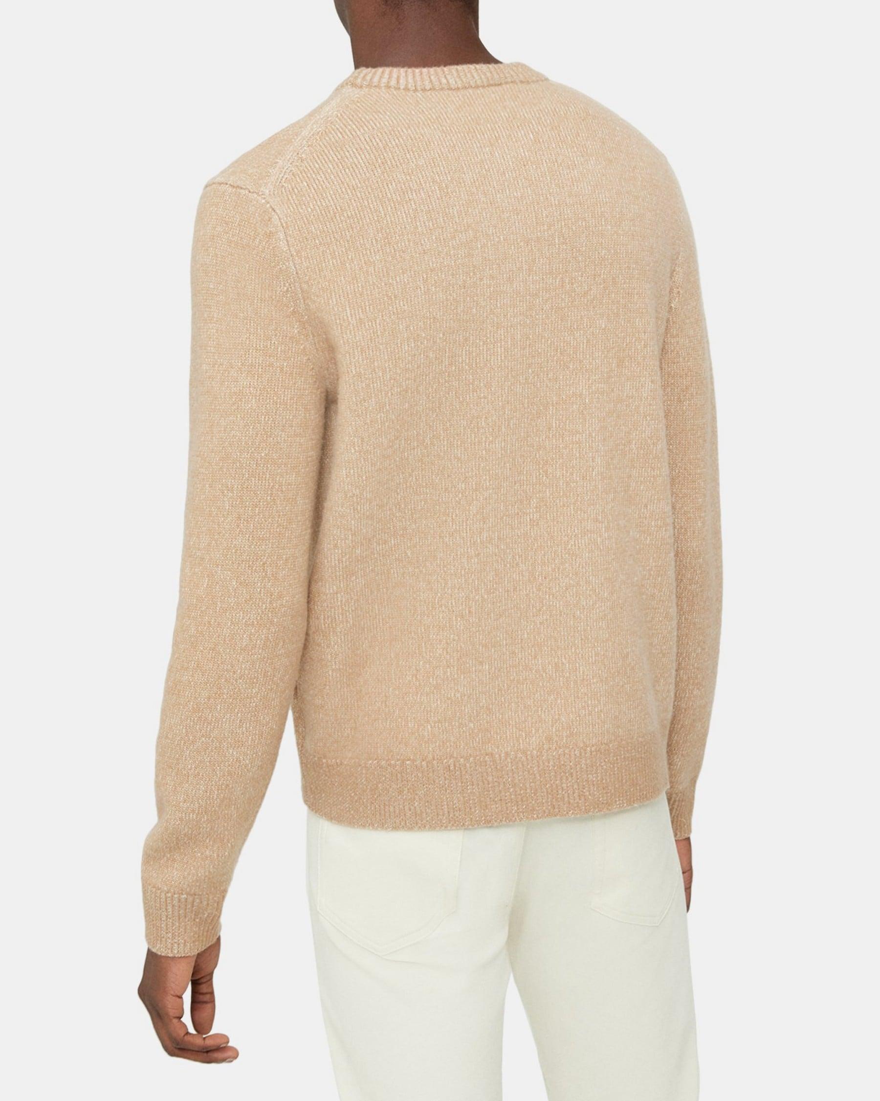 Crewneck Sweater in Wool-Cashmere Product Image