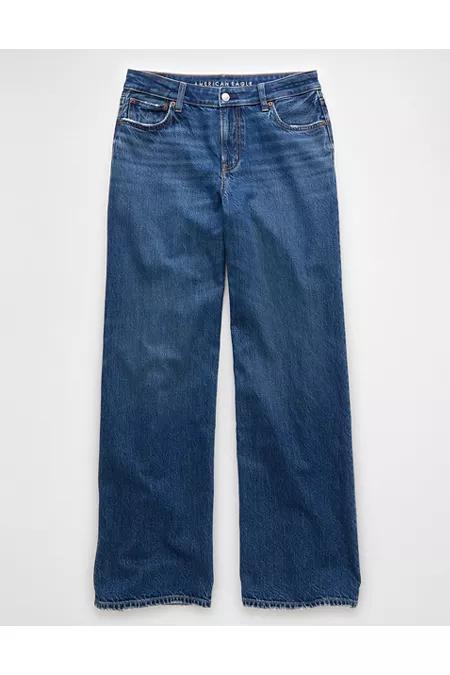 AE Low-Rise Baggy Wide-Leg Jean Womens product image