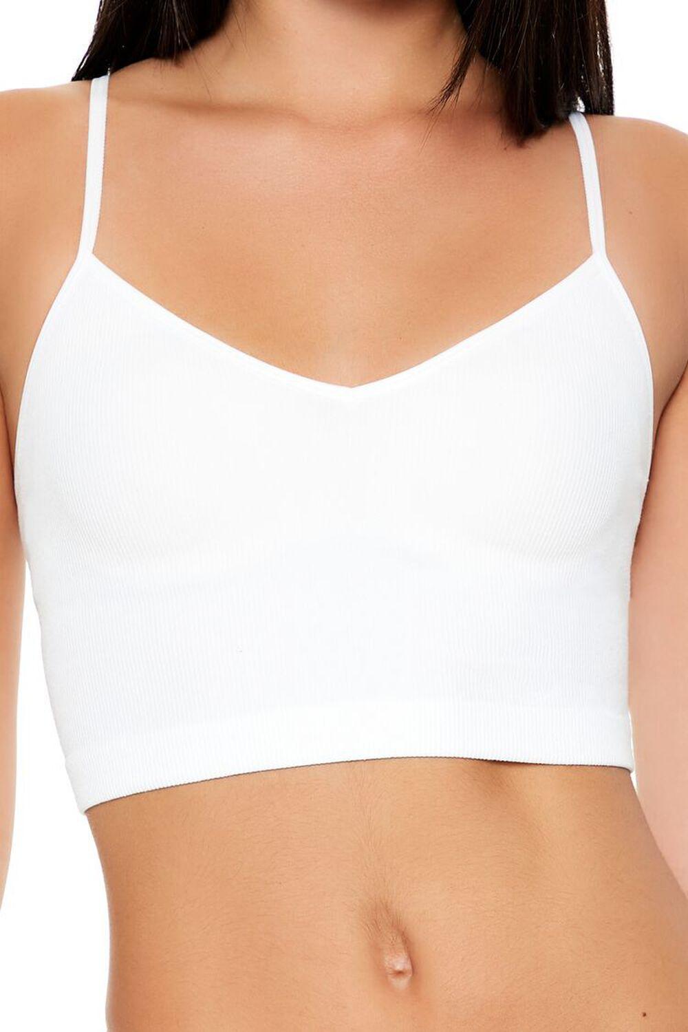 Seamless Longline V-Neck Bralette | Forever 21 Product Image