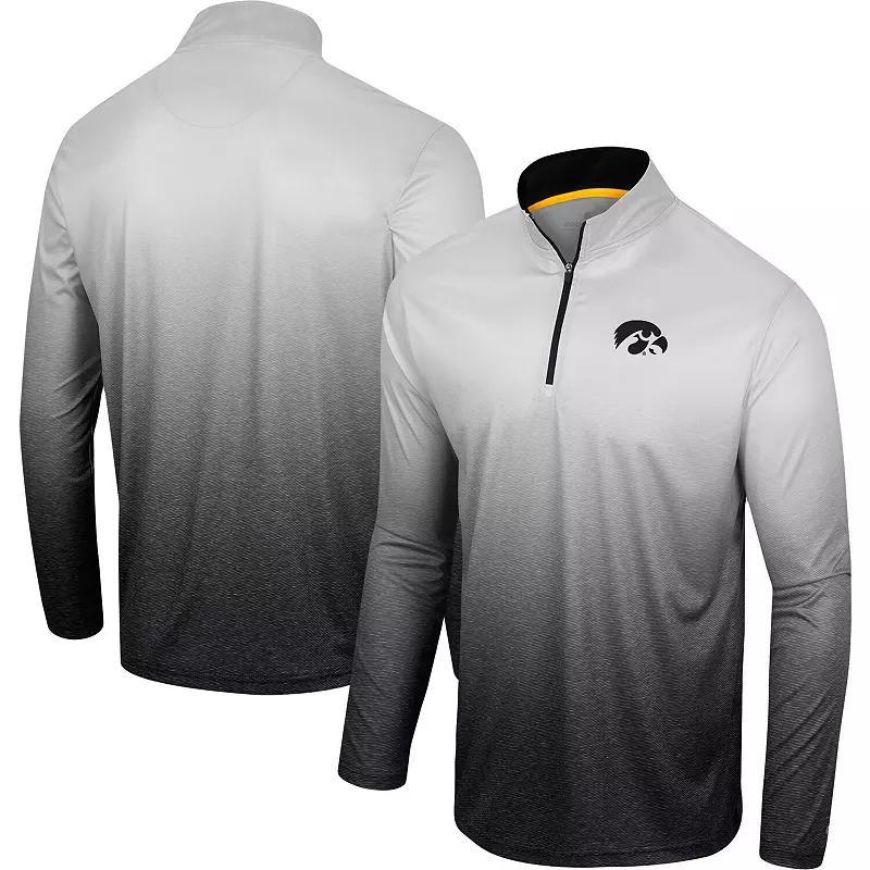 Mens Colosseum /Navy West Virginia Mountaineers Laws of Physics Quarter-Zip Windshirt Product Image