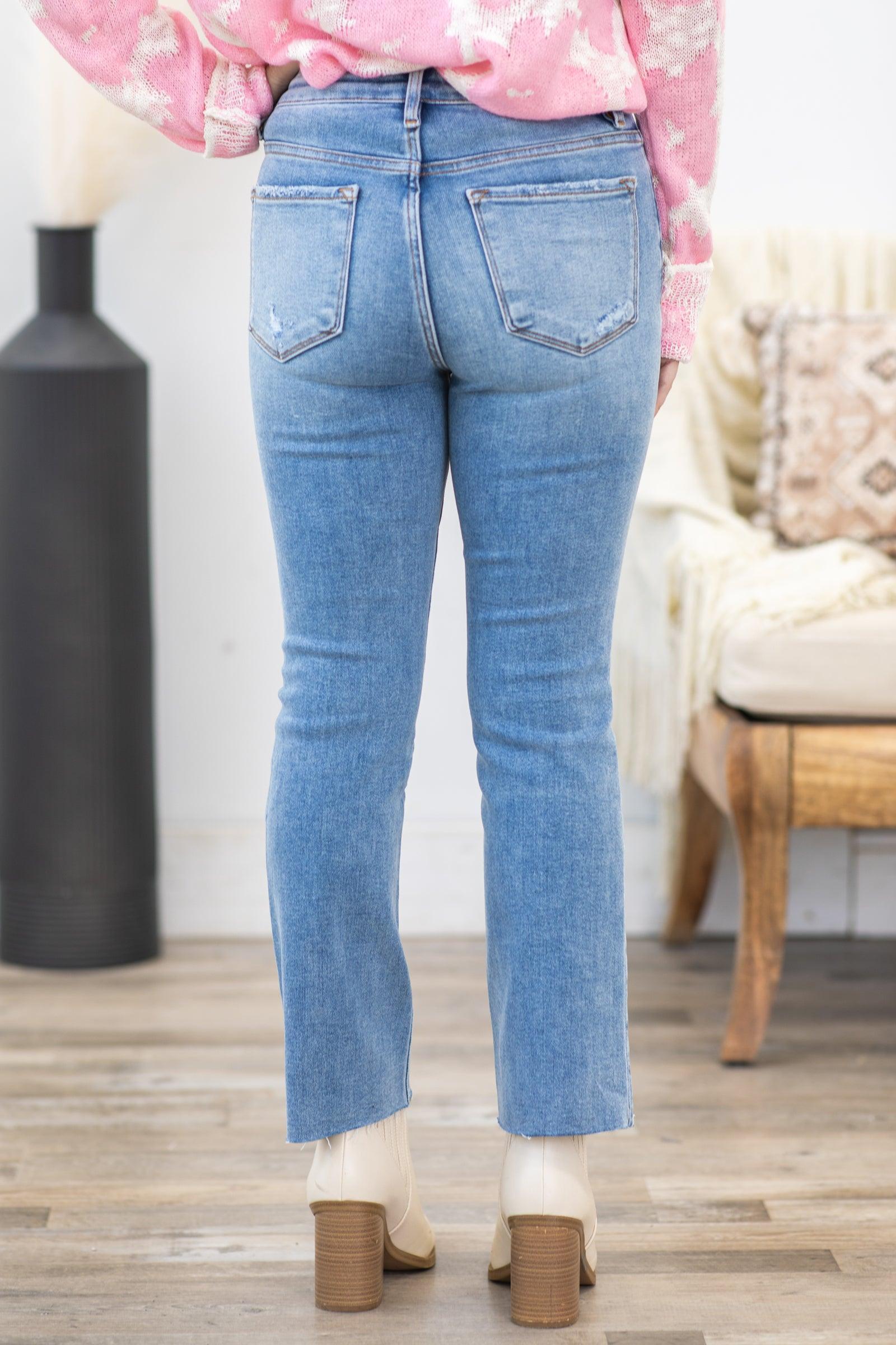 Lovervet High Rise Kick Flare Jean Product Image