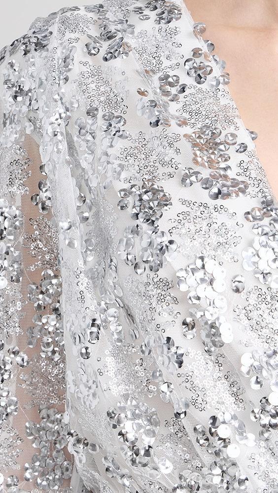 Amanda Uprichard Contessa Dress In Sequin | Shopbop Product Image