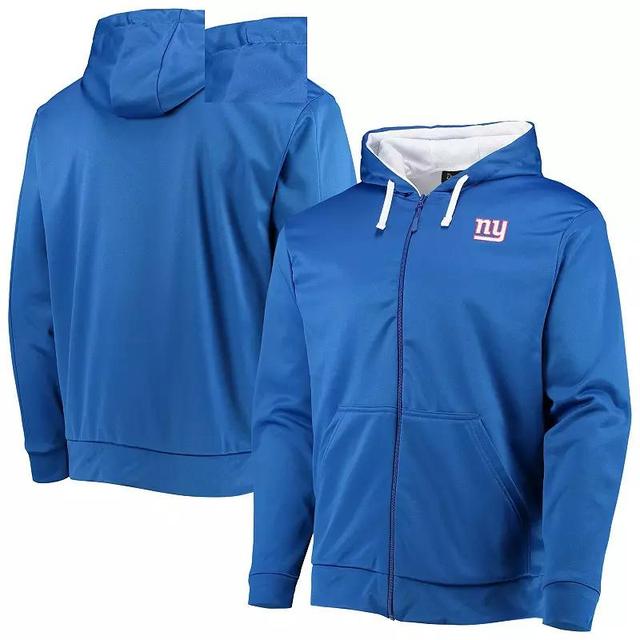 Mens Dunbrooke Royal/White New York Giants Apprentice Full-Zip Hoodie Product Image