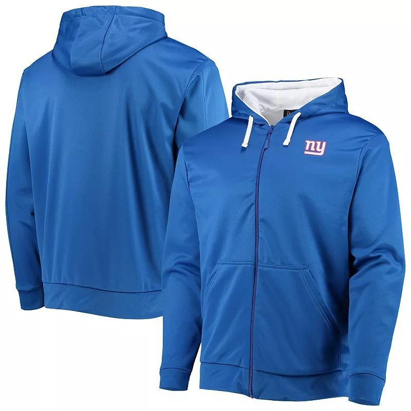 Mens Dunbrooke Royal/White New York Giants Apprentice Full-Zip Hoodie Product Image