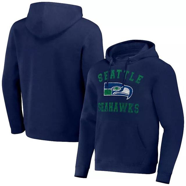 Mens NFL x Darius Rucker Collection by Fanatics Royal Seattle Seahawks Coaches Pullover Hoodie Product Image