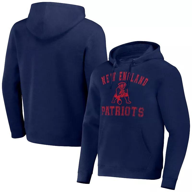 Mens NFL x Darius Rucker Collection by Fanatics Royal New England Patriots Coaches Pullover Hoodie Product Image