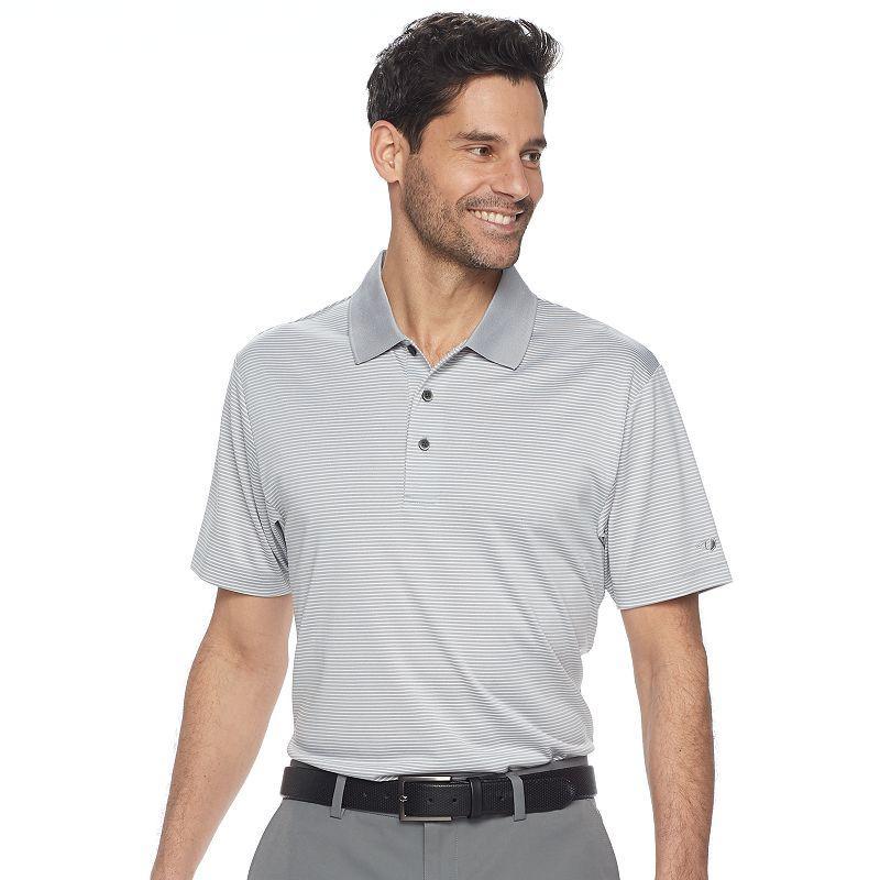 Mens Grand Slam Off Course Championship Striped Golf Polo Product Image