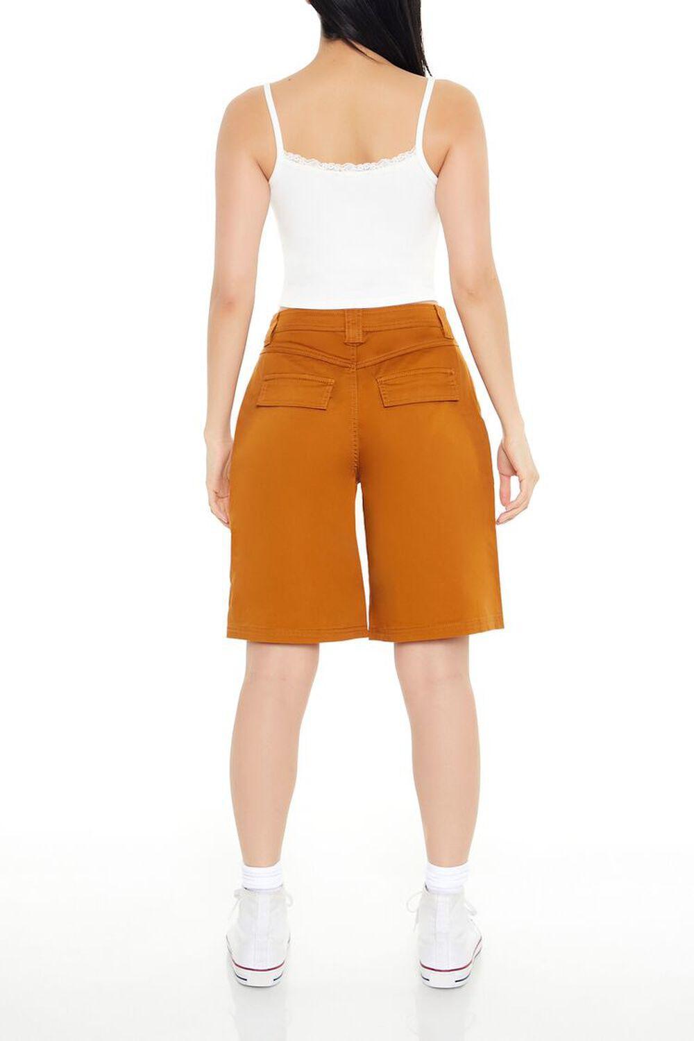 Twill Cargo Bermuda Shorts | Forever 21 Product Image