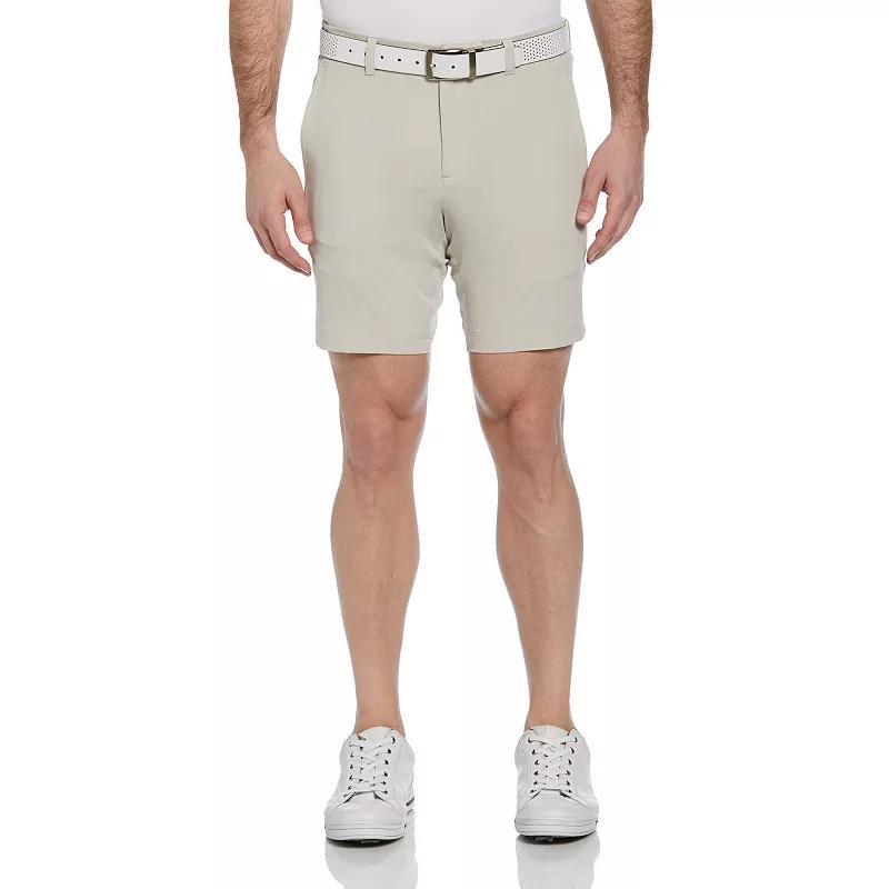 Mens Grand Slam 8 Golf Shorts with Elastic Back Vintage Blue Product Image