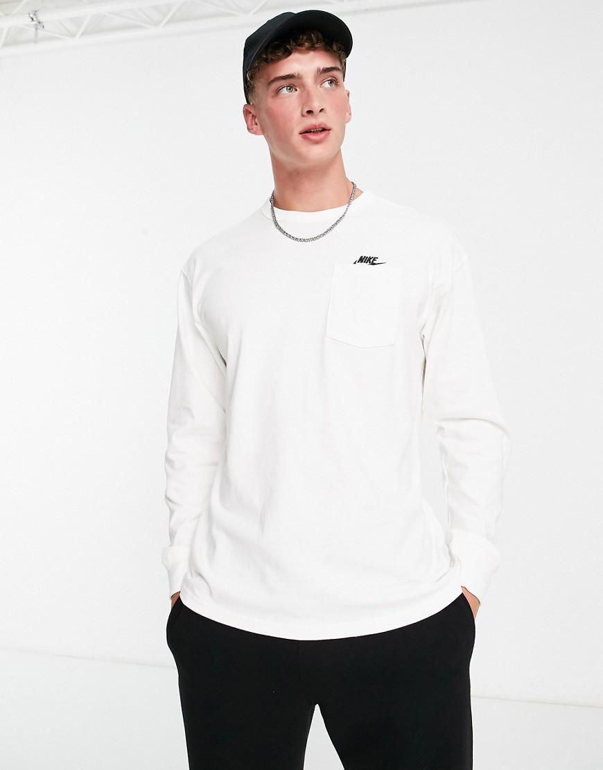 Nike Premium Essential long sleeve pocket t-shirt Product Image