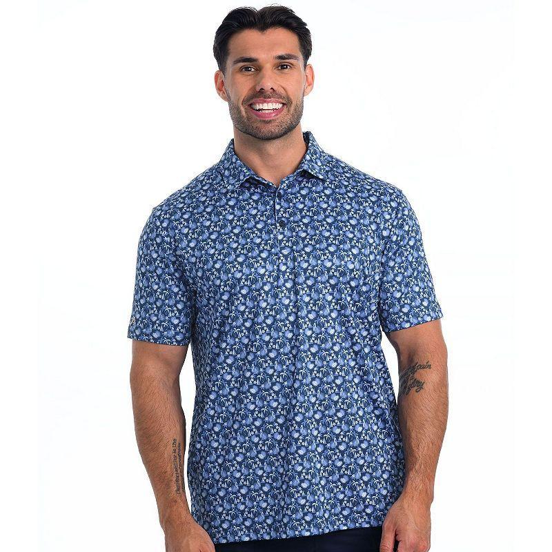 Mens Antigua Aruba Polo Nautical Blue Product Image