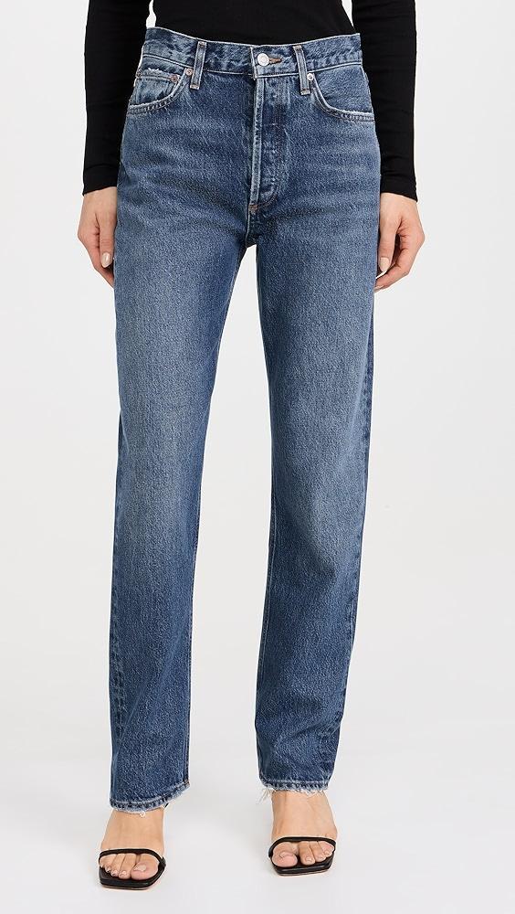 AGOLDE 90s Pinch Waist: High Rise Straight Jeans | Shopbop Product Image