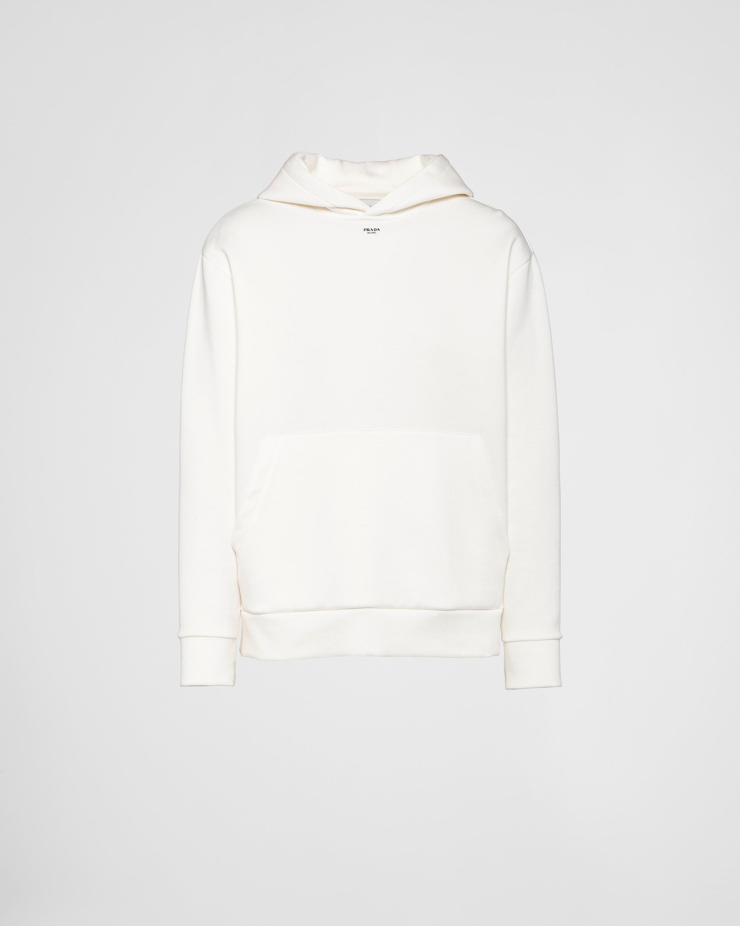 Technical cotton hoodie Product Image