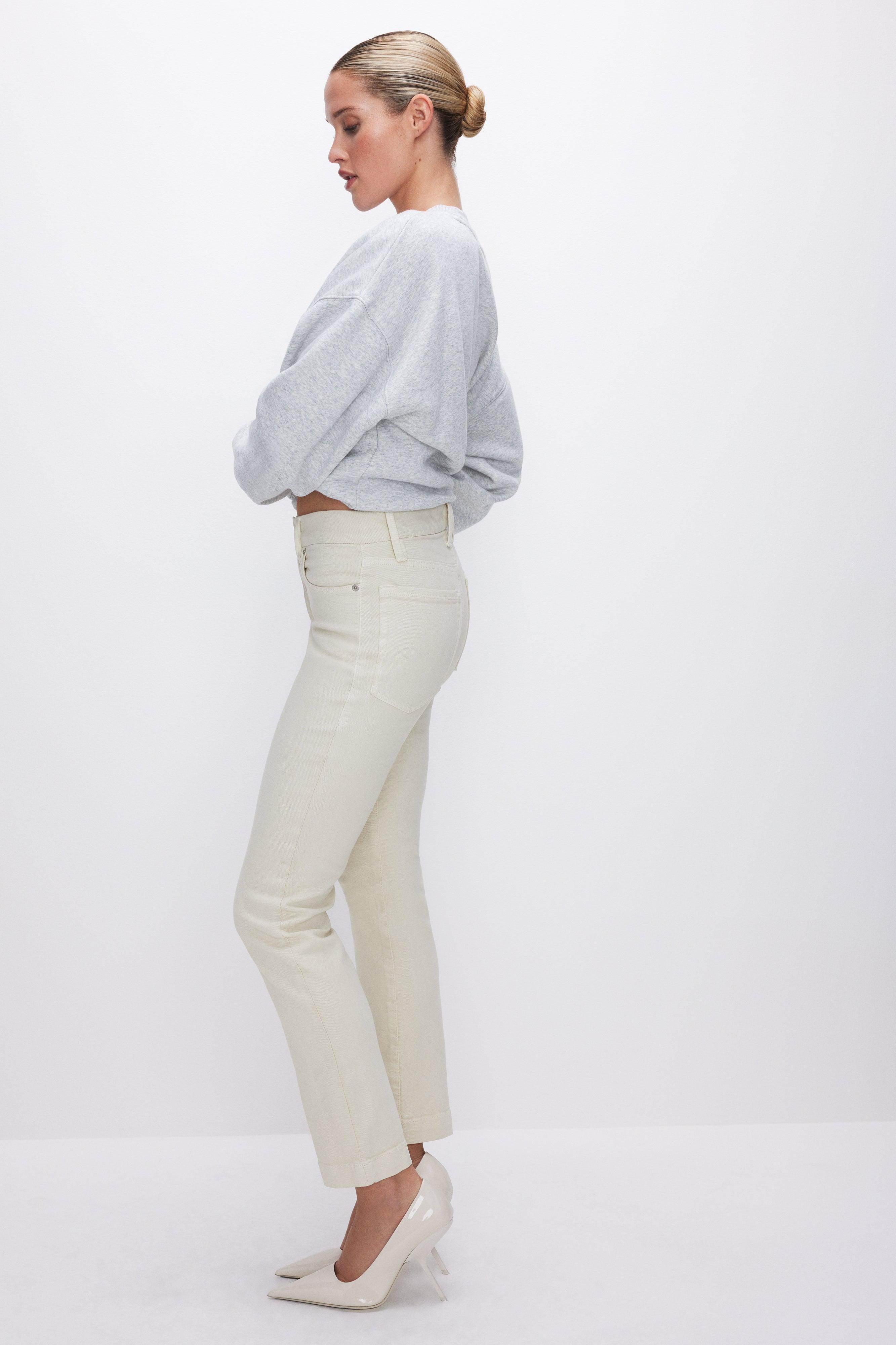 GOOD CLASSIC SLIM STRAIGHT JEANS | BONE001 Product Image