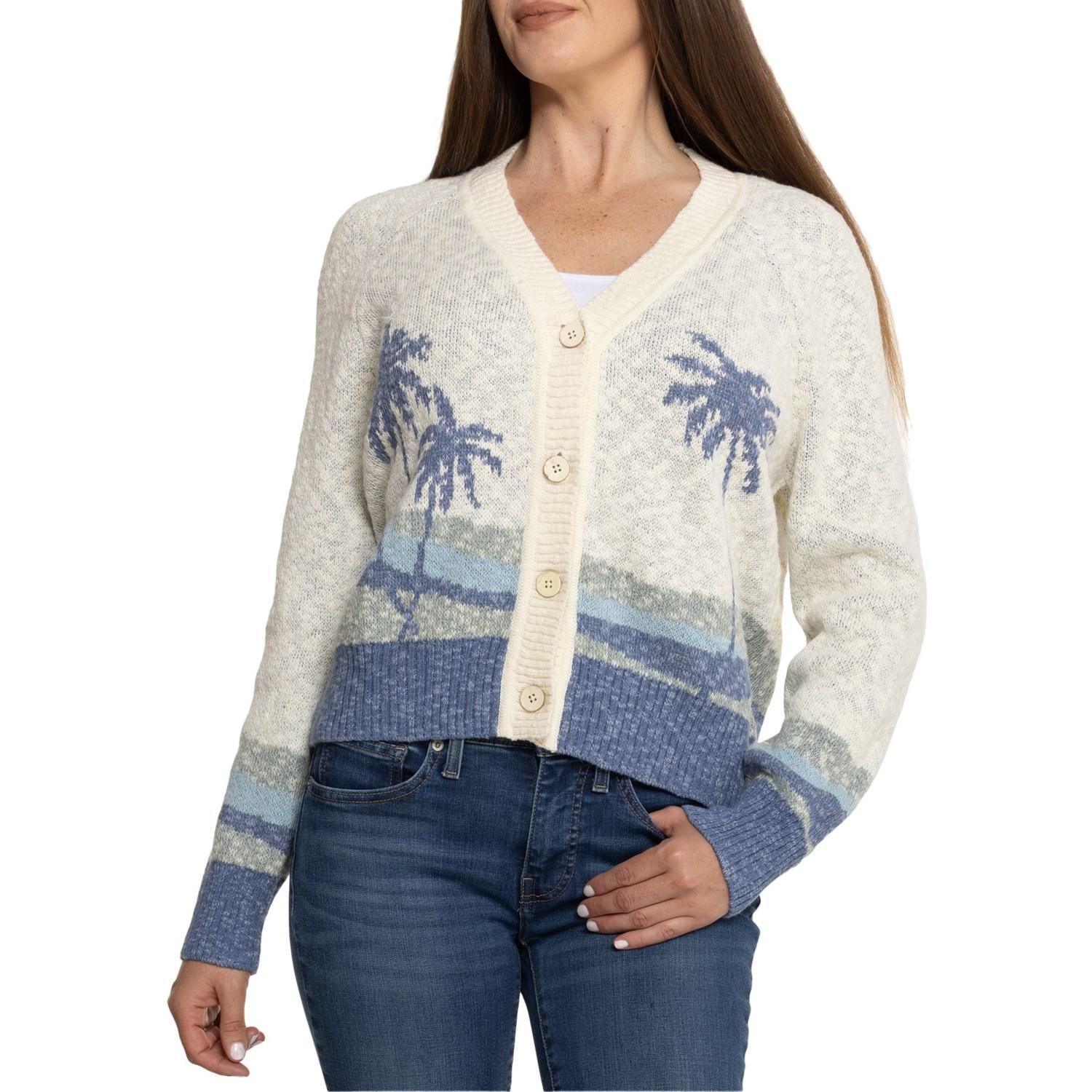 Faherty Island Time Cardigan Sweater - Organic Cotton Product Image