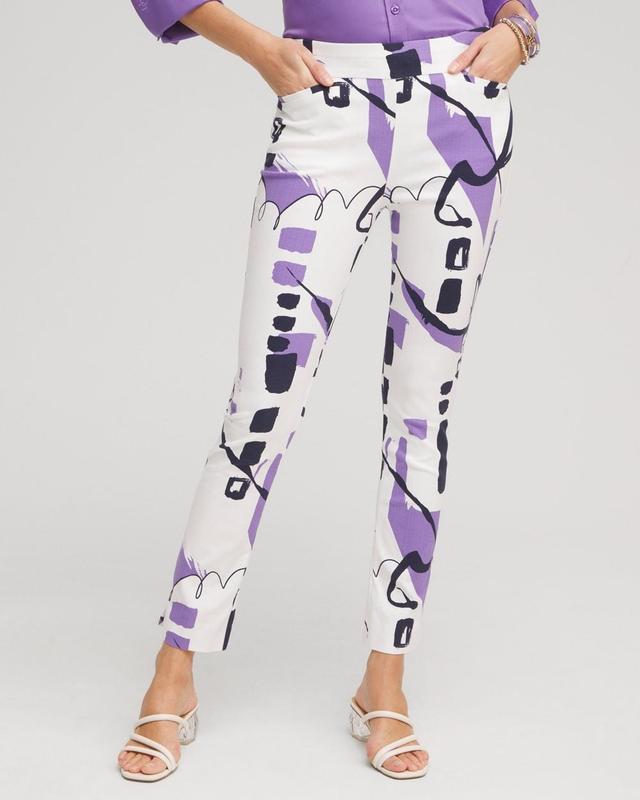 Brigitte Abstract Ankle Pants Product Image