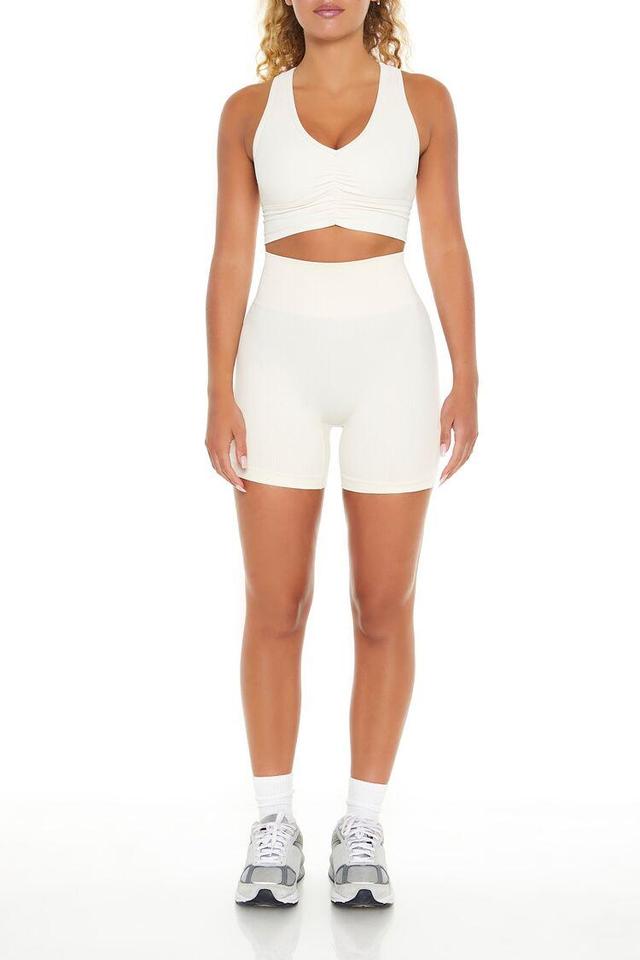 Active Uplift Scrunch Seamless Biker Shorts | Forever 21 Product Image