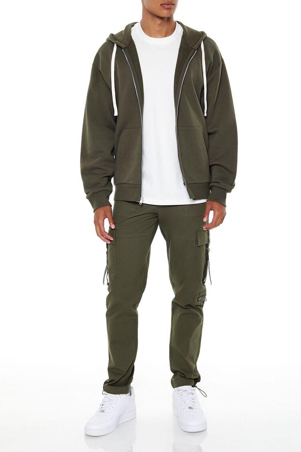 Slim-Fit Utility Cargo Pants | Forever 21 Product Image