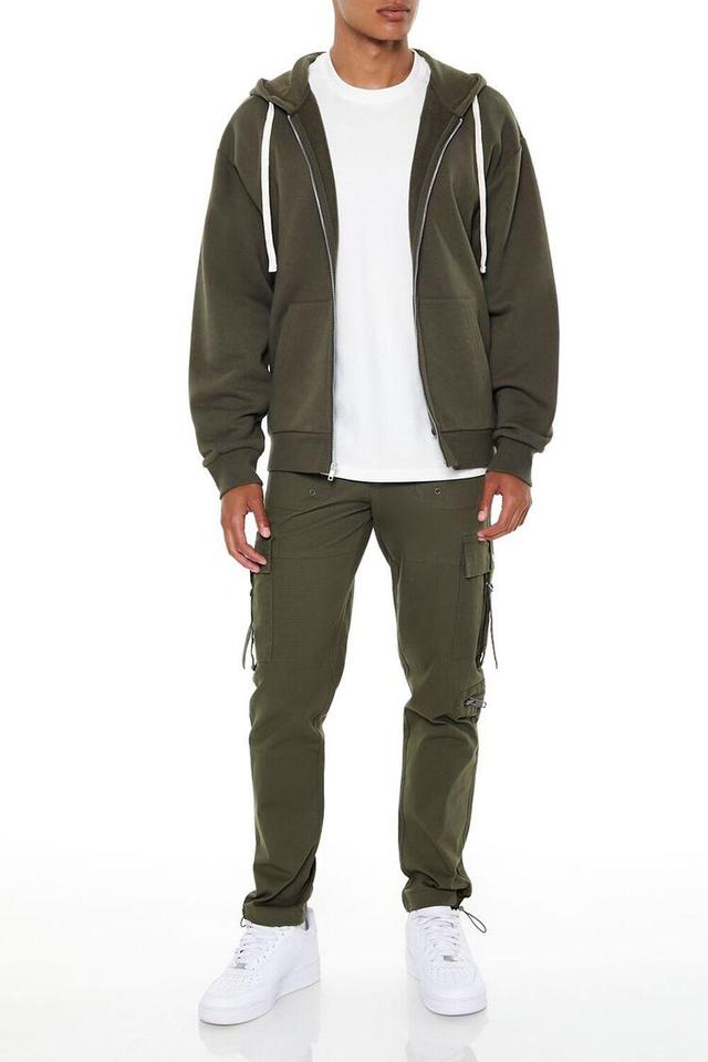 Slim-Fit Utility Cargo Pants | Forever 21 Product Image