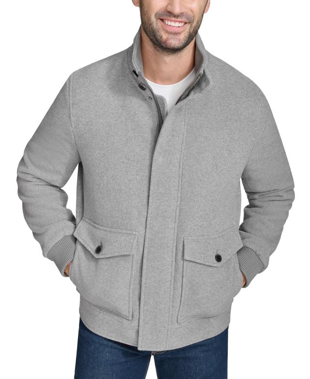 Cole Haan Mens Stand-Collar Long-Sleeve Bomber Jacket Product Image