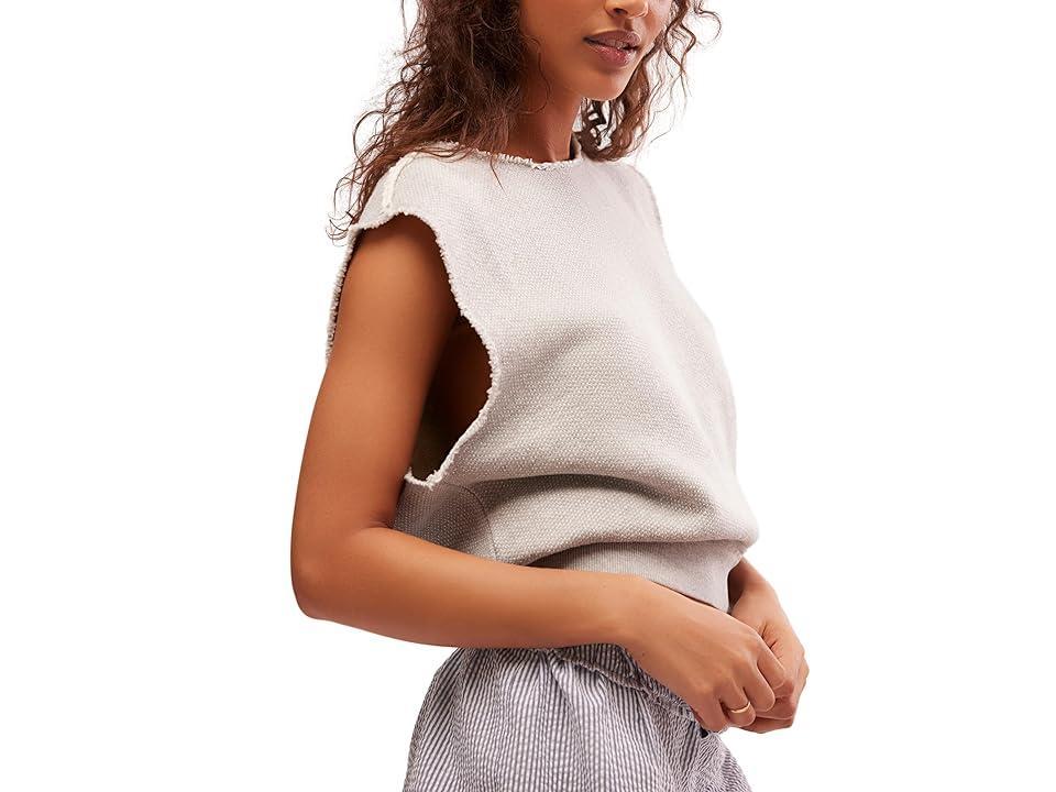 Free People So Easy Muscle (Heather Grey) Women's Sweater Product Image