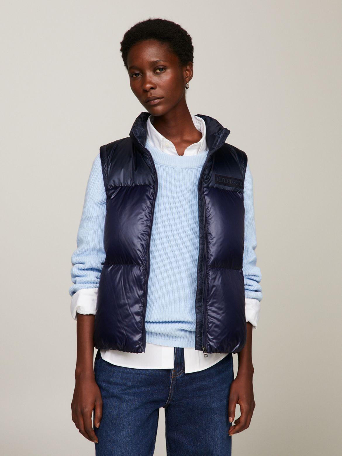 Tommy Hilfiger Women's New York Glossy Puffer Vest Product Image