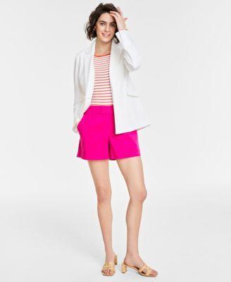 Womens Solid Longline Blazer, Created for Macys Product Image