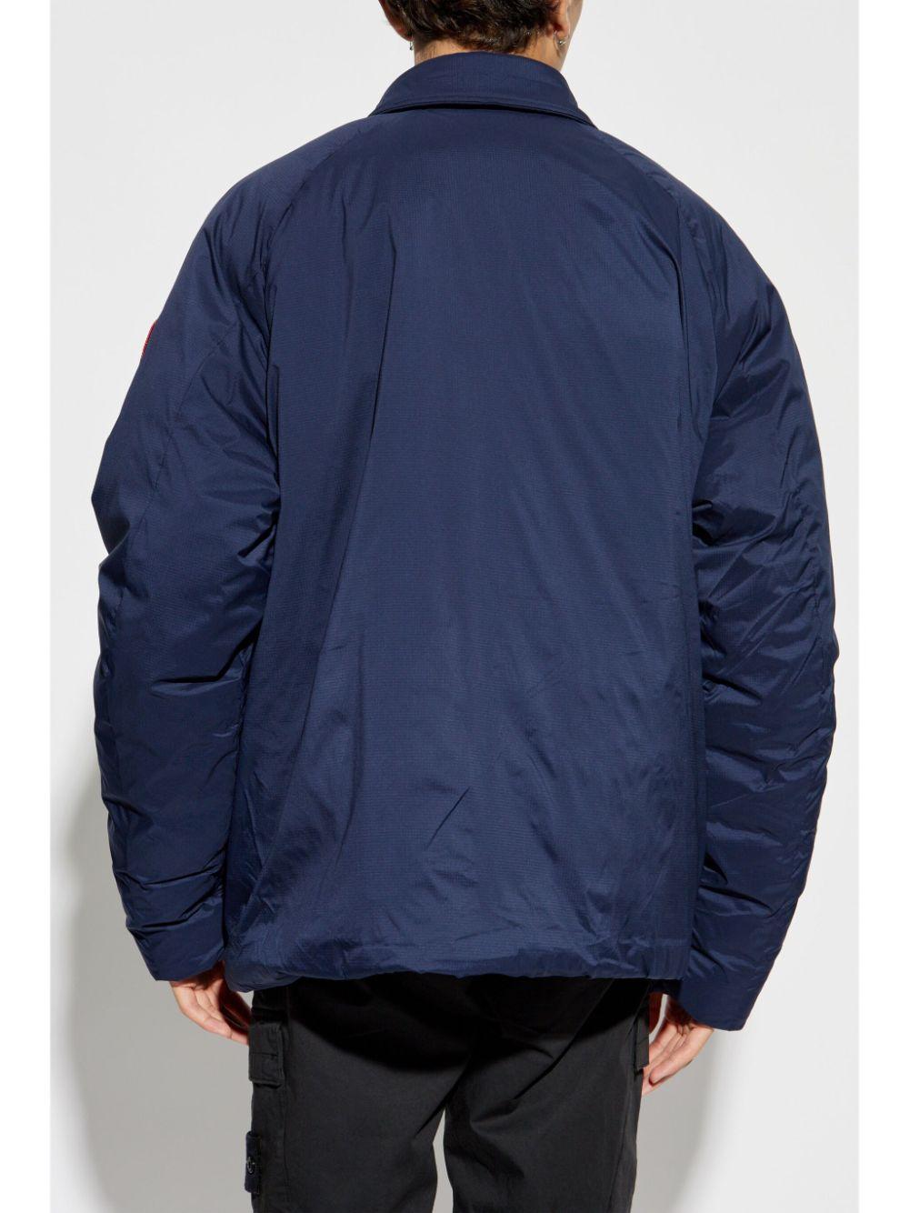 CANADA GOOSE Lodge Packable Windproof 750 Fill Power Down Jacket In Navy Product Image