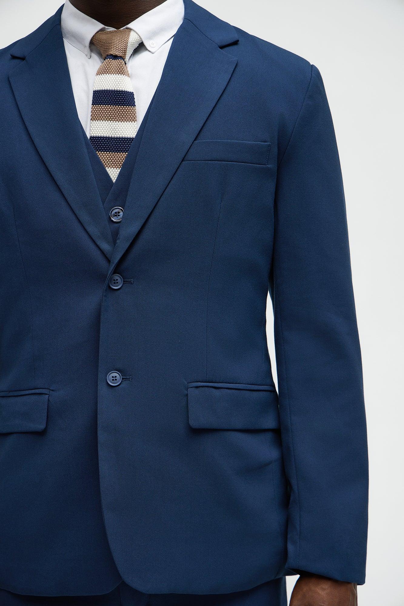 The Modern Stretch Suit Jacket - Navy Product Image