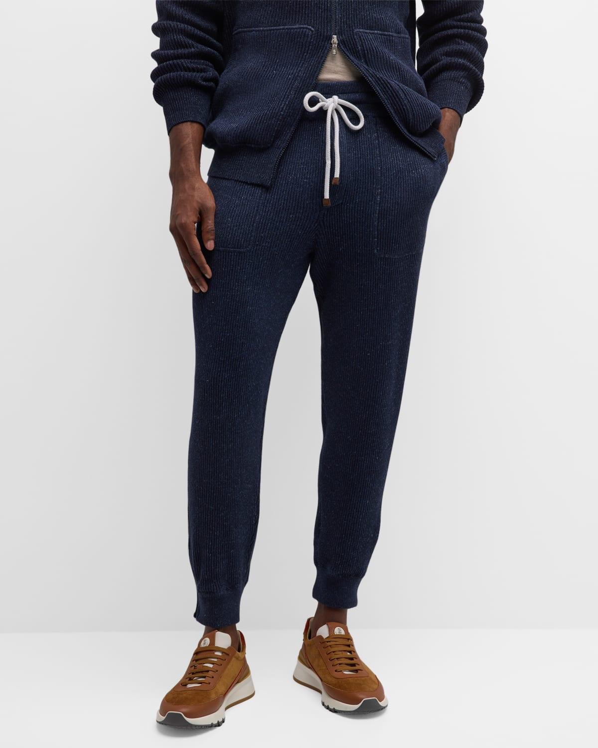 Men's Ribbed Sweatpants Product Image