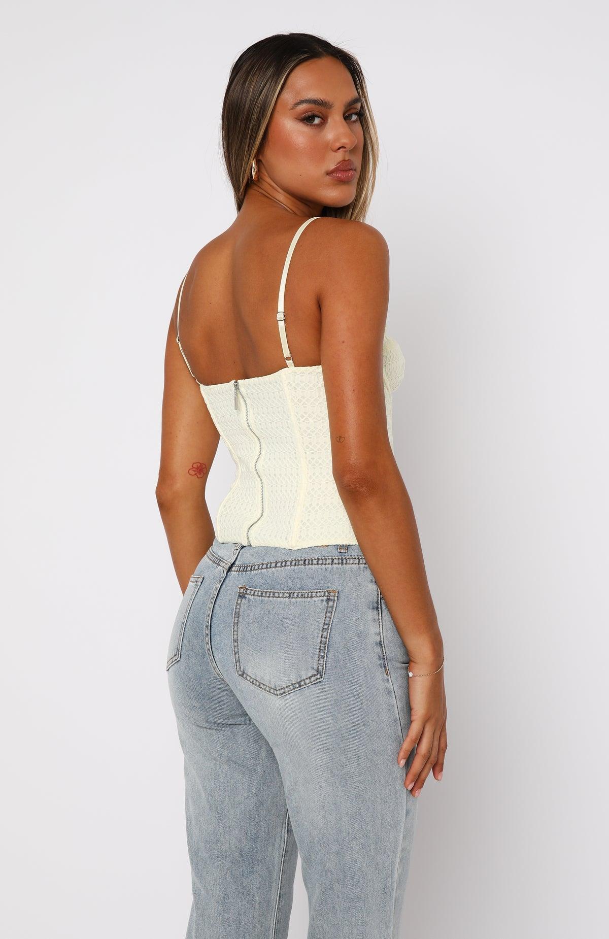 Way You Feel Bustier Lemon Product Image