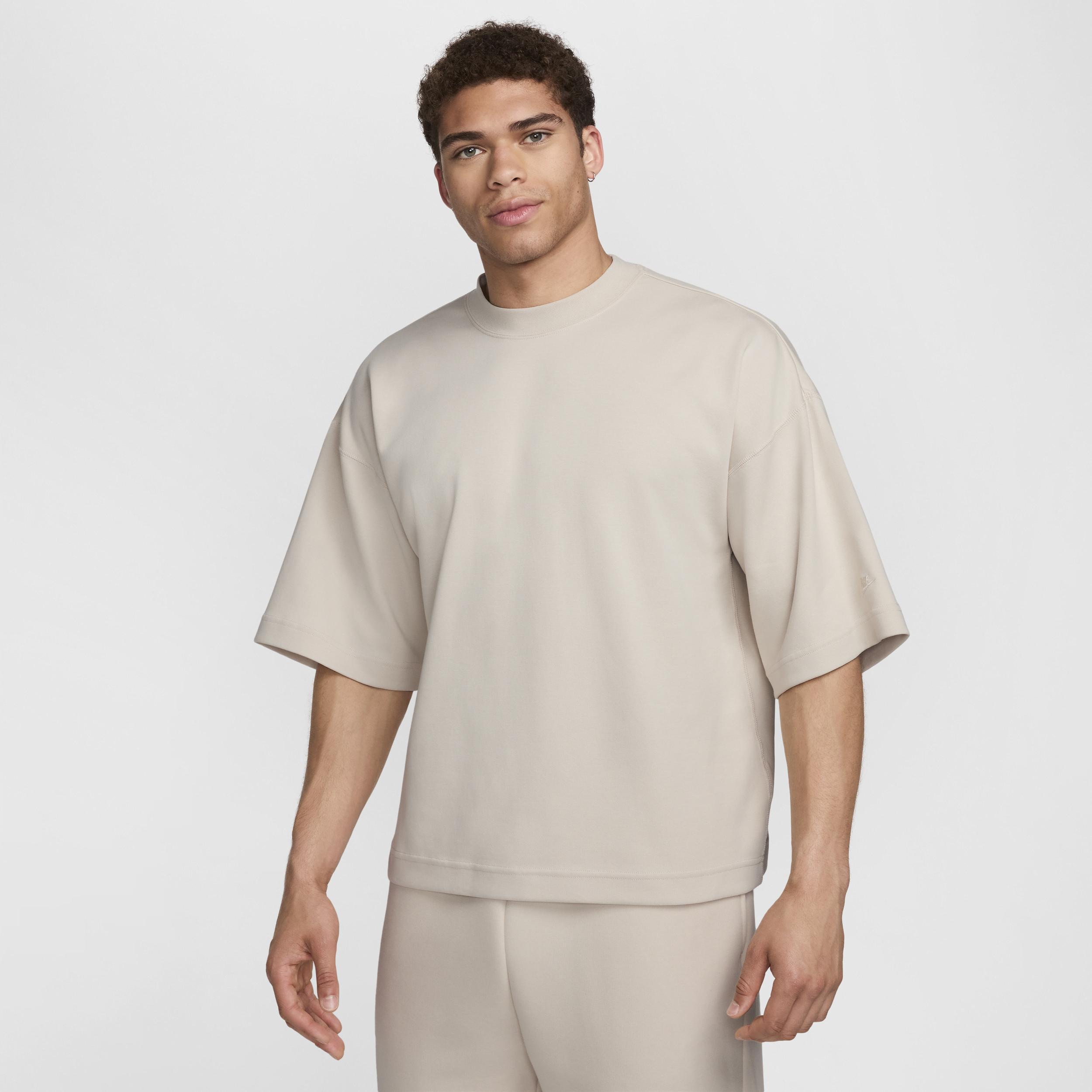 Nike Mens Tech Short-Sleeve Fleece Top Product Image