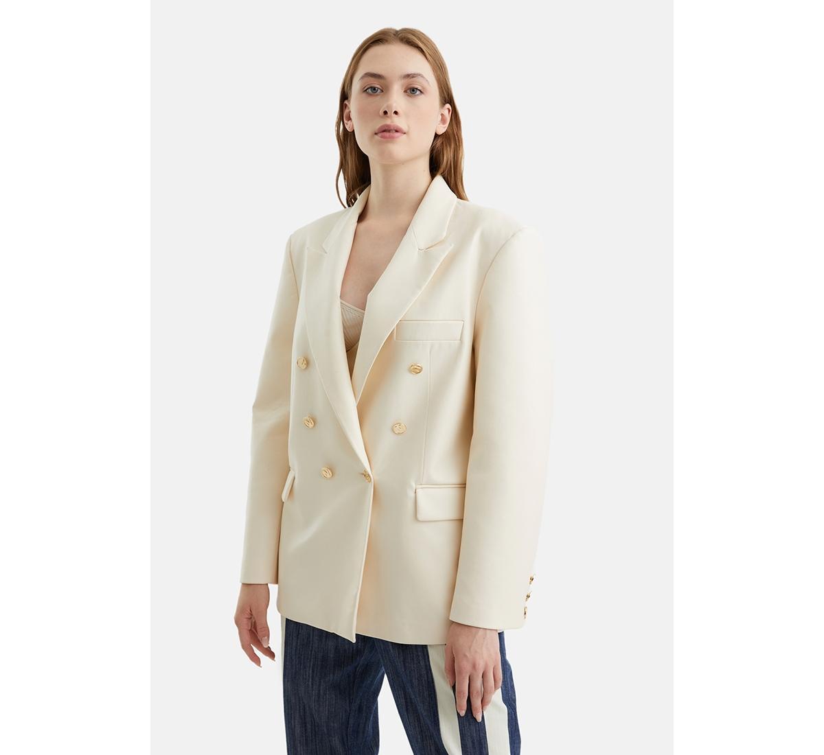 Womens Double-Breasted Blazer Product Image