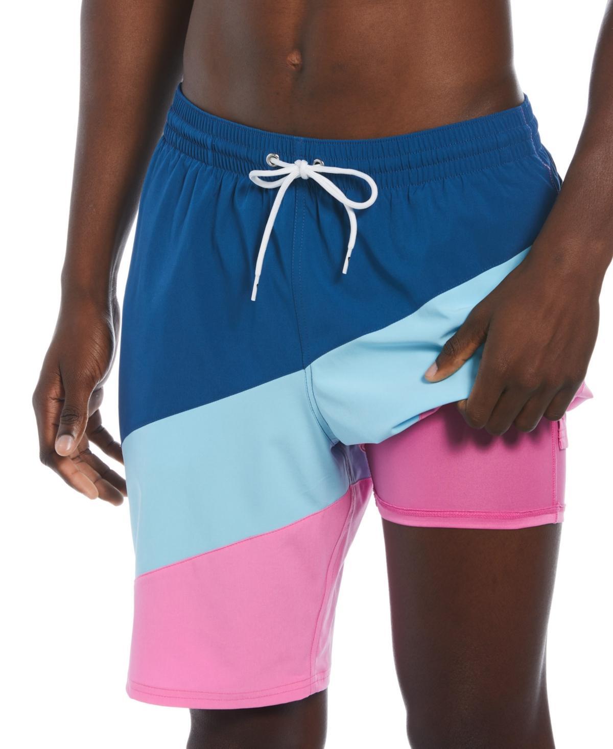 Nike Mens Color Surge Colorblocked 9 Swim Trunks Product Image