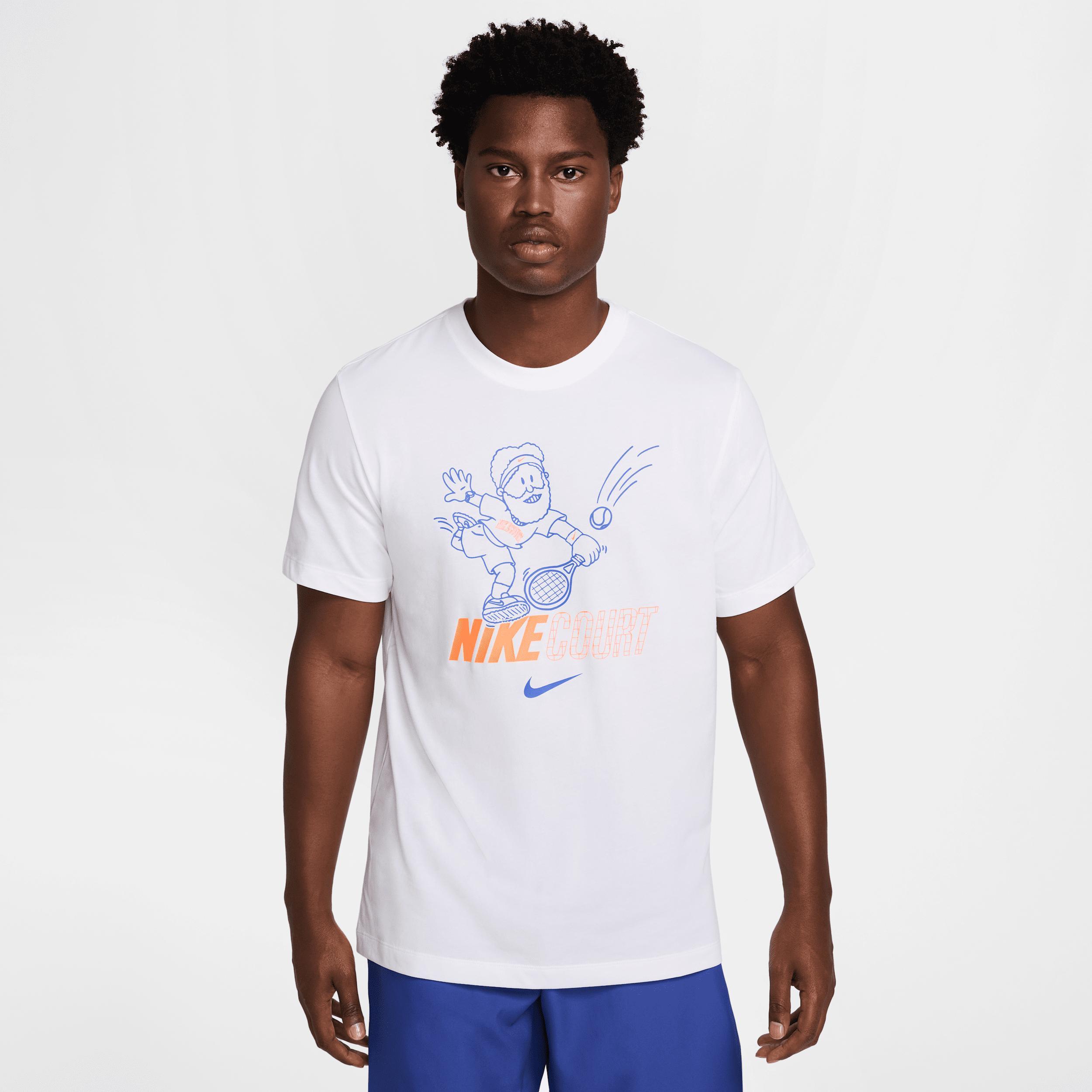 NikeCourt Men's Dri-FIT Tennis T-Shirt Product Image