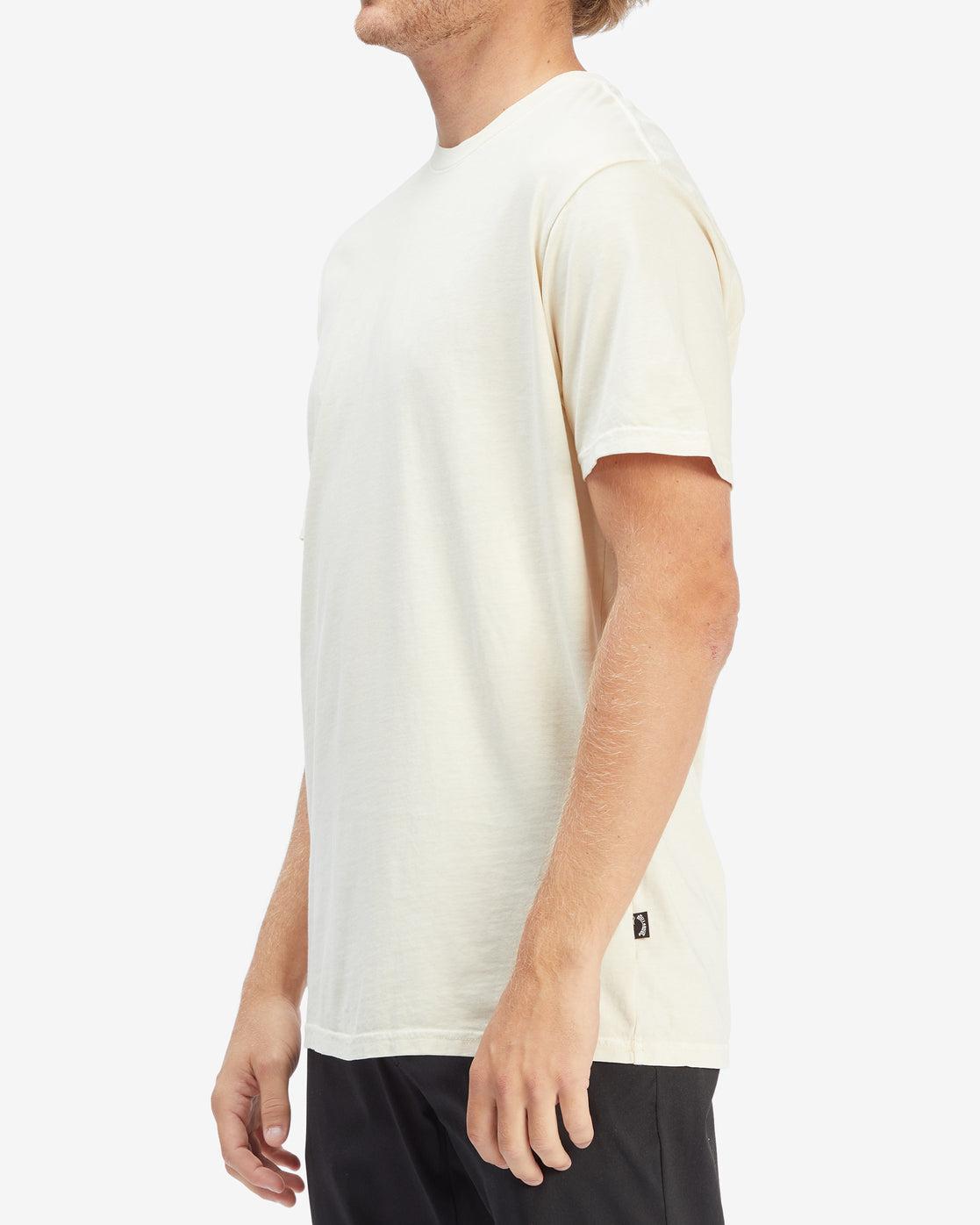 Essential Wave Washed T-Shirt - Bone Male Product Image