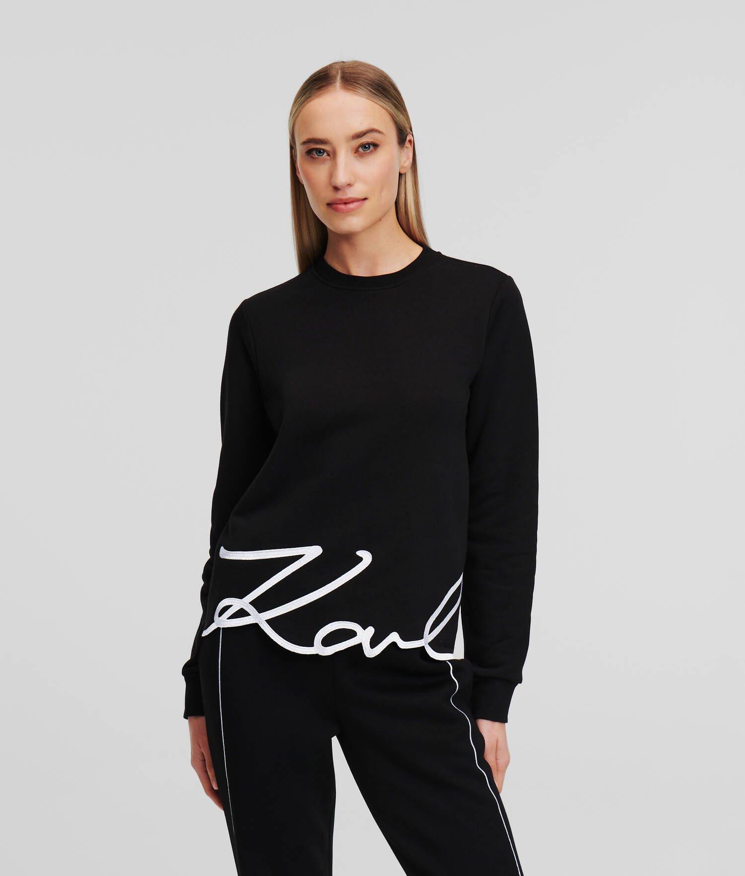 KARL SIGNATURE HEM SWEATSHIRT Product Image