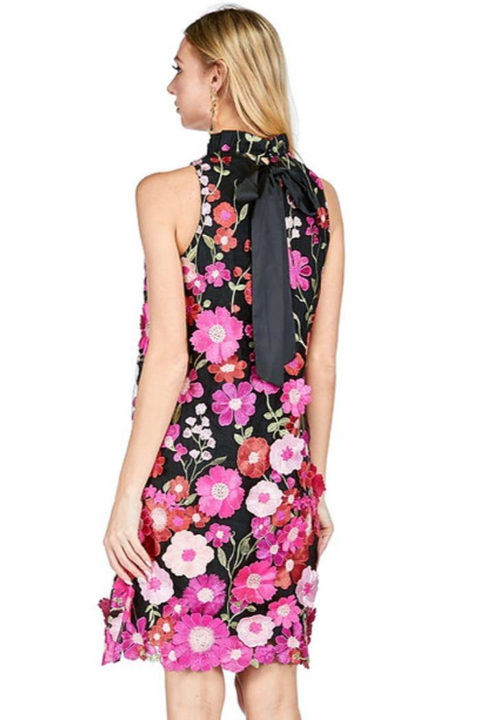 3D Floral Dress Product Image