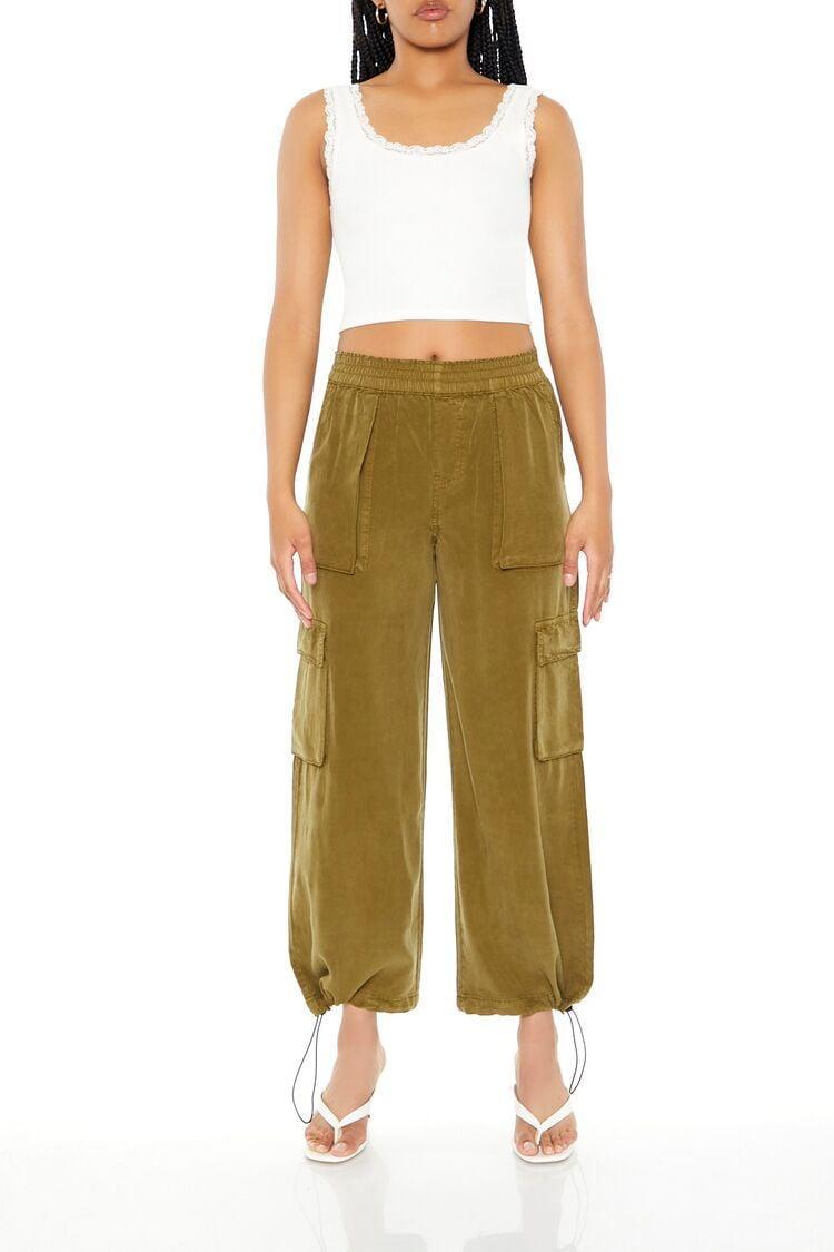 Cargo Drawstring Joggers | Forever 21 Product Image