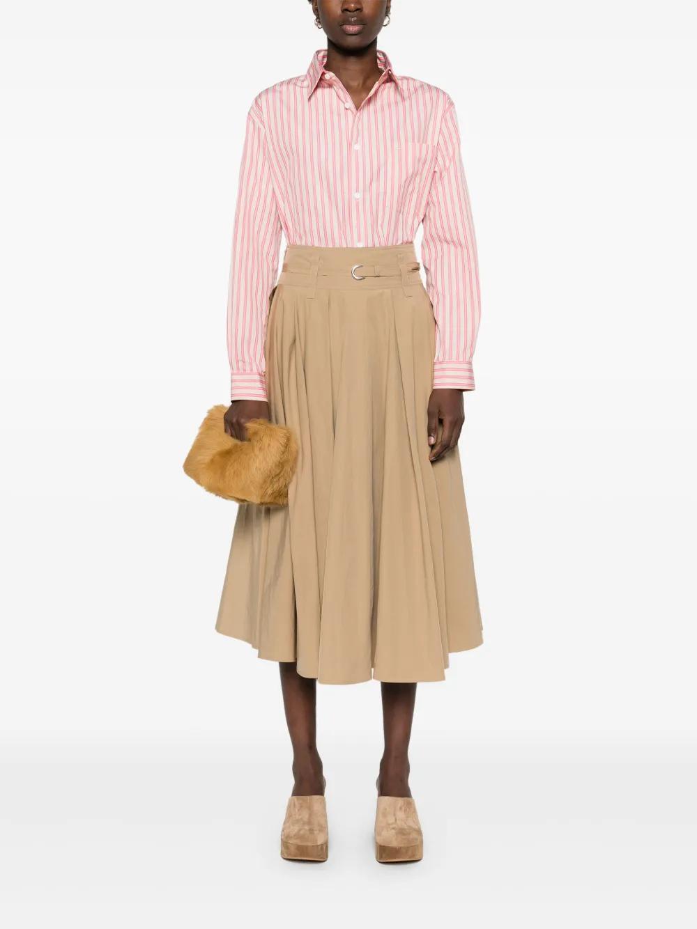 pleated midi skirt  Product Image