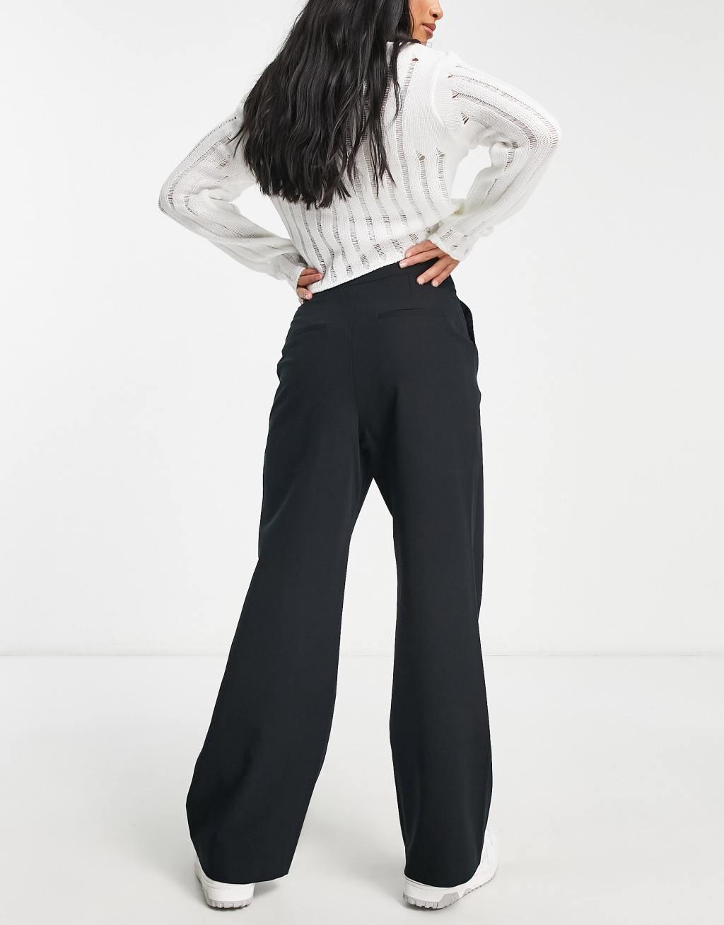 Miss Selfridge Petite slouchy dad pants Product Image