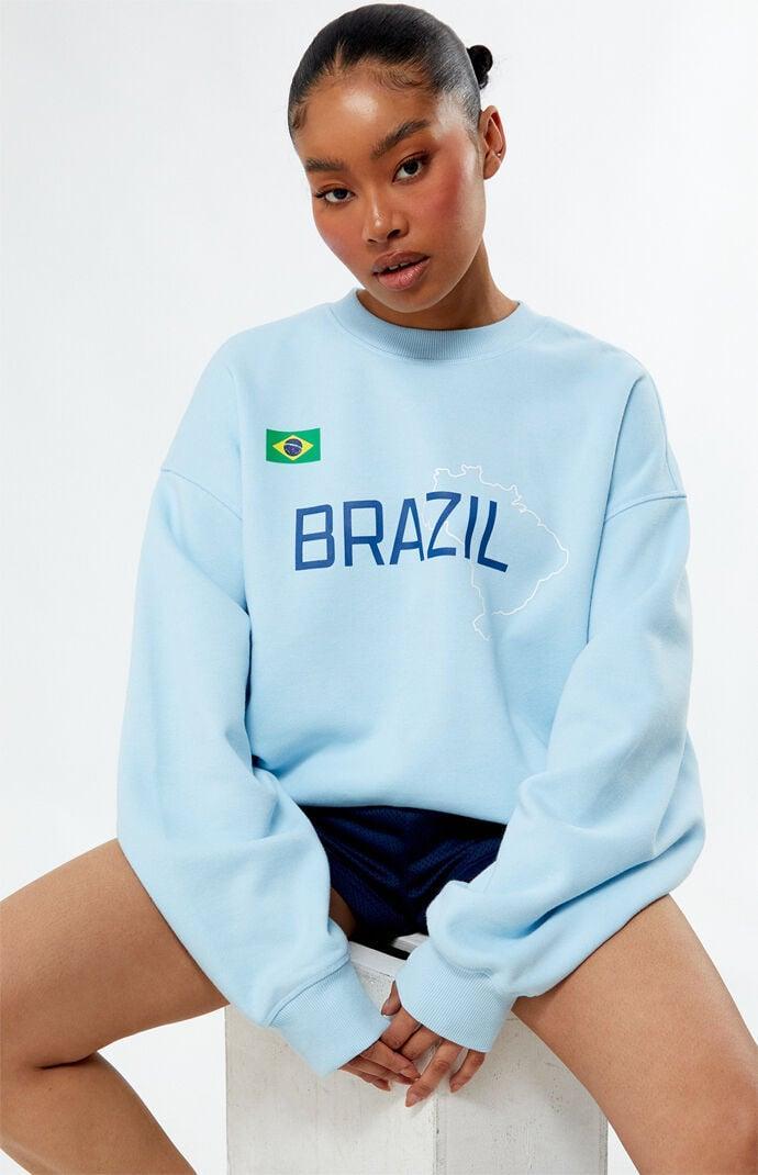 Womens Brazil Crew Neck Sweatshirt Product Image