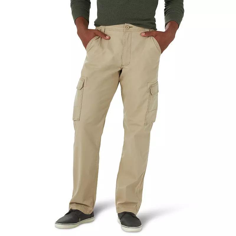 Big & Tall Wrangler Foundation Cargo Jeans, Mens Green Product Image