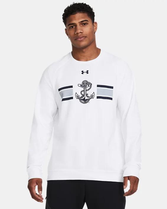 Mens UA Rival Fleece Collegiate Crew Product Image