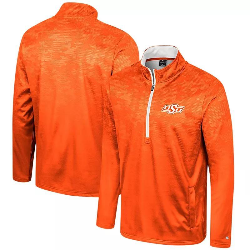 Mens Colosseum Royal Pitt Panthers The Machine Half-Zip Jacket Product Image