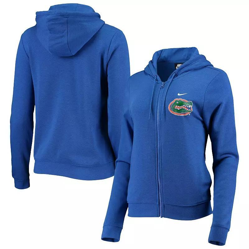 Womens Nike Royal Florida Gators Varsity Fleece Full-Zip Hoodie Product Image