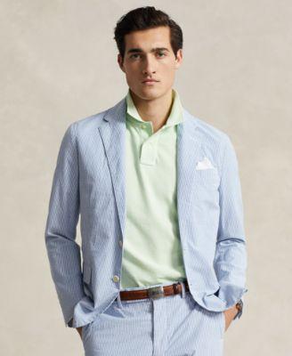 Men's Polo Soft Seersucker Suit Jacket Product Image