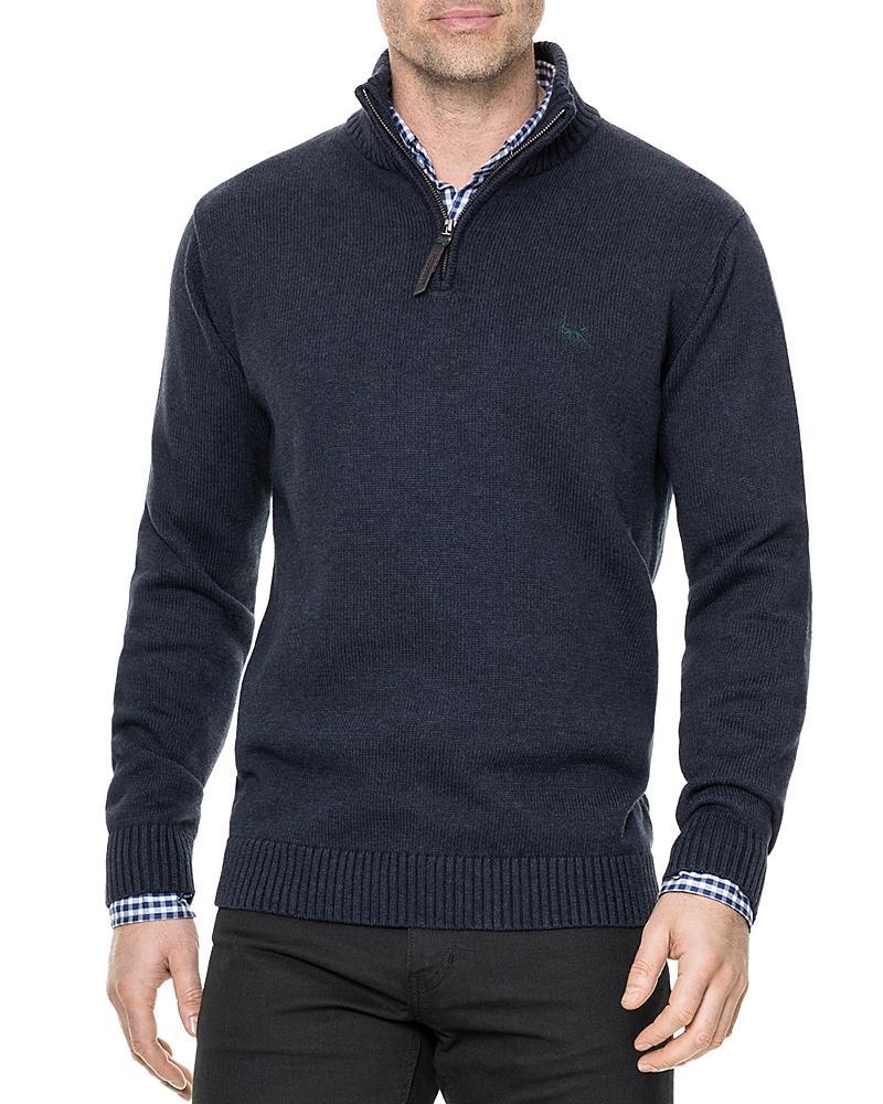 Mens Merrick Bay Quarter-Zip Sweater Product Image