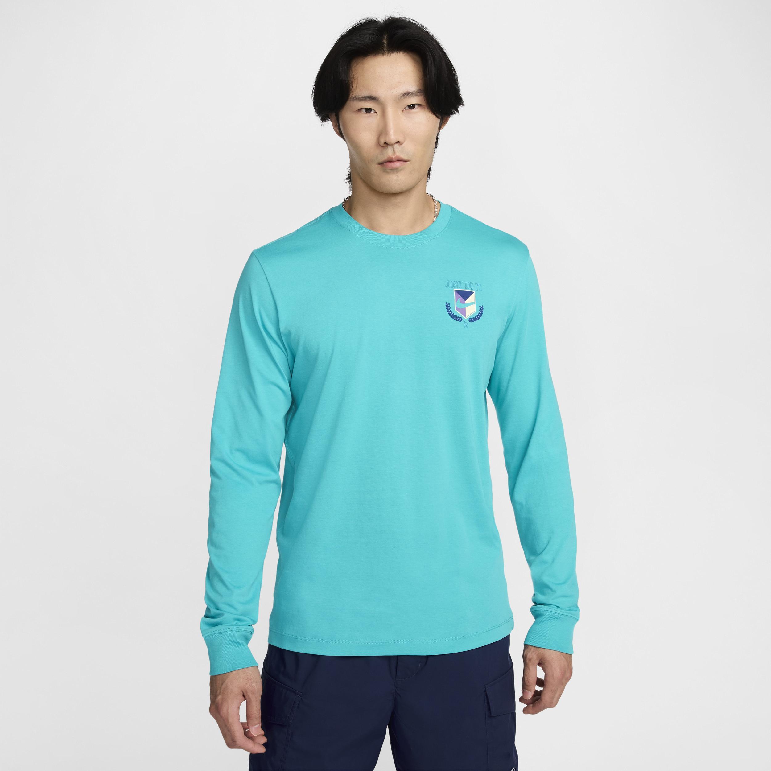 Nike Sportswear Mens Long Sleeve Crewneck Logo T-Shirt Product Image