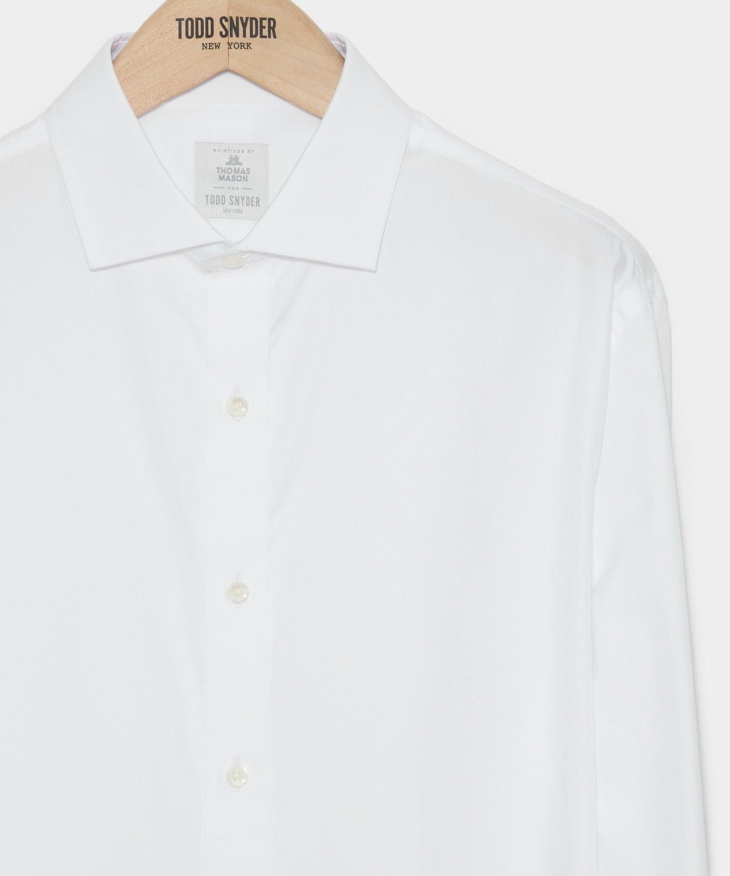 Plain Front Tuxedo Dress Shirt Product Image